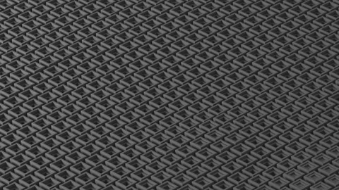 Black and White 3D Pattern Loop 库存影片 143433147