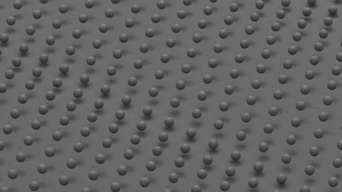 Black and White 3D Pattern Loop Stock Footage 143433185