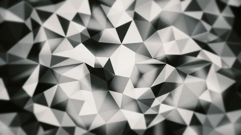 Black and white abstract background of triangles with soft edges Stockbeeldmateriaal 91639694