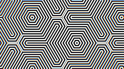 Black and white abstract background animation, 3D rendering. Stock Footage 108562958