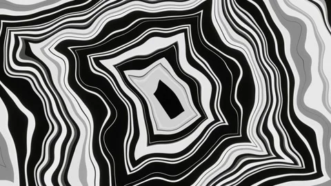 Black and white abstract background of abstract flowing squares. Stock Footage 194249827