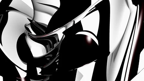 Black and White Abstract Background Stock Footage 302893187