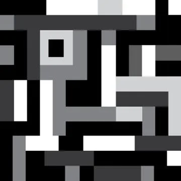 Black and white abstract  background Stock Illustration