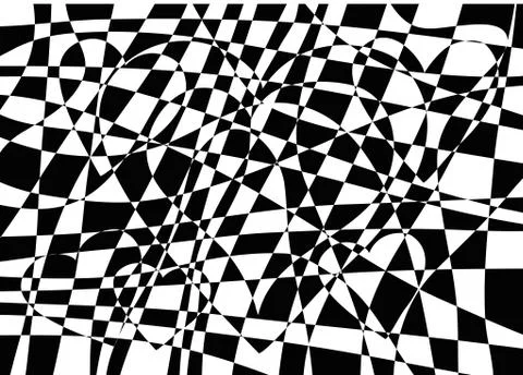 Black and white abstract background Stock Illustration