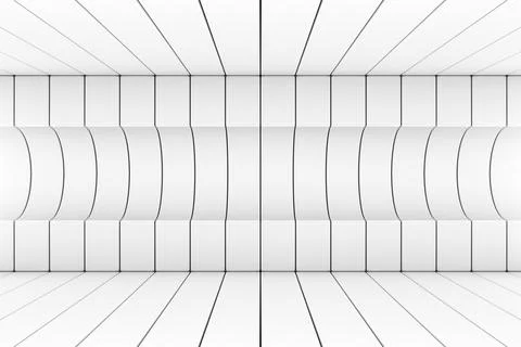 Black and white abstract background 3D render illustration Stock Illustration