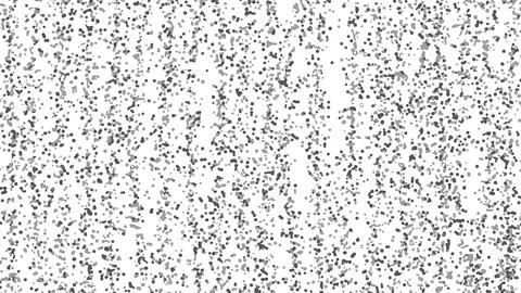Black and white abstract background, black and gray dots, circles, spots fall Illustrazione stock