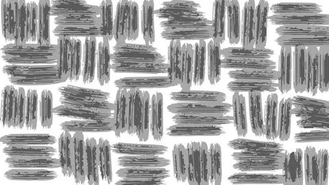 Black and white abstract, background, stripes in squares, weaving pattern, sm Stock Illustration