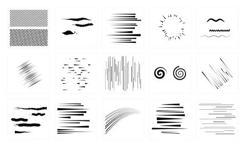 Black and white abstract background elements with diagonal lines and halfto.. Stock Illustration