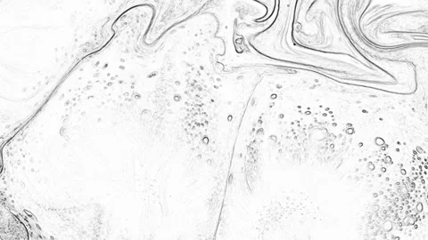 Black and White Abstract Cellular Texture Background Stock Footage 332318605