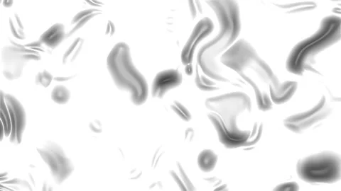 Black and white abstract fluid shapes. Stock-Footage 291814714