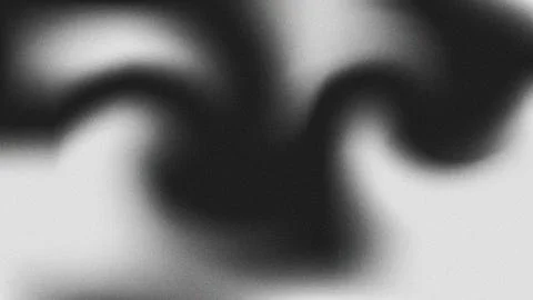 Black and white abstract gradient with noise and soft edges background grey Stock Illustration