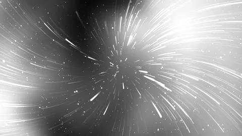 Black and white abstract image of light streaks. Stock Footage 316105983