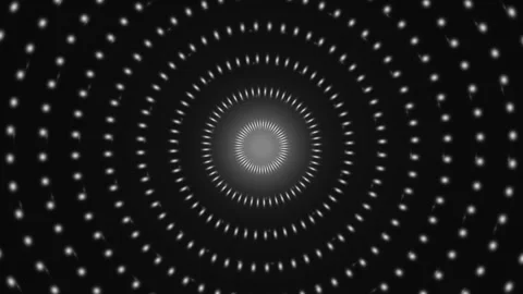 Black and White Abstract Implosion Texture Seamless Loop 库存影片 341847989