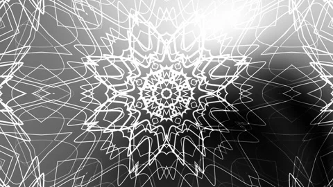 Black and white abstract pattern. Stock Footage 303383111