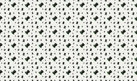 Black and white abstract pattern with geometric shapes Stock Illustration
