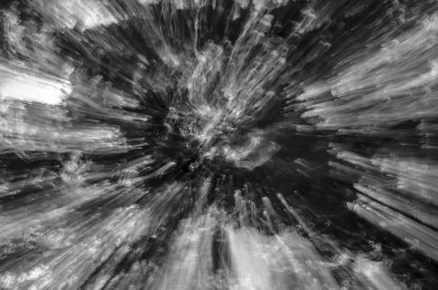 Black and white abstract pattern Stock Photos