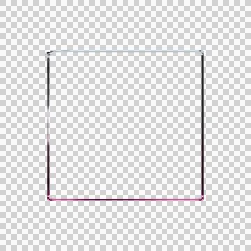Black and white abstract of a square frame with a white center transparent Stock-Illustration
