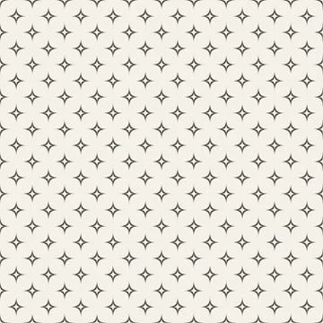 Black and white abstract star seamless pattern. Vector illustration 스톡 일러스트