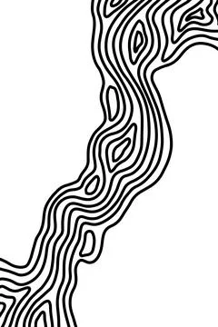 Black and white abstract template. Wooden pattern imitation. Vector illustration イラスト素材