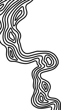 Black and white abstract template. Wooden pattern imitation. Vector illustration Stock Illustration