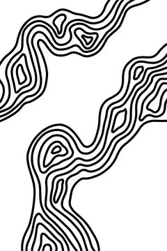 Black and white abstract template. Wooden pattern imitation. Vector illustration Stock Illustration