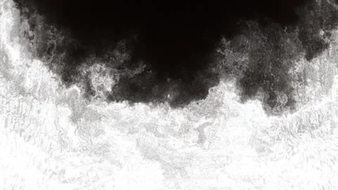 Black and white abstract texture resembling marble, smoke Stock Footage 335550547