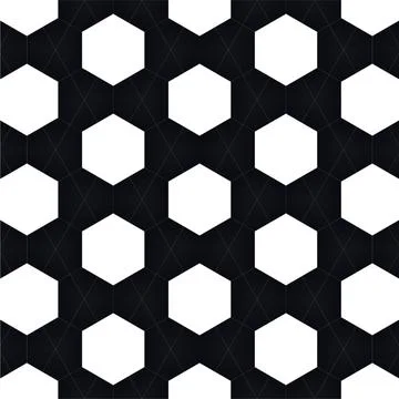 Black and White Abstract Texture Seamless Vector Background for Design, Dec.. Stock Illustration