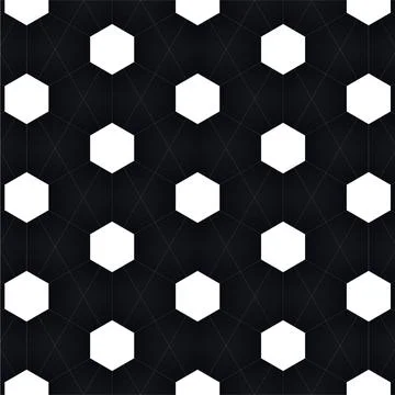 Black and White Abstract Texture Seamless Vector Background for Design, Dec.. Stock Illustration