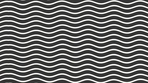 Black and white abstract waves pattern Stock-Footage 230061250