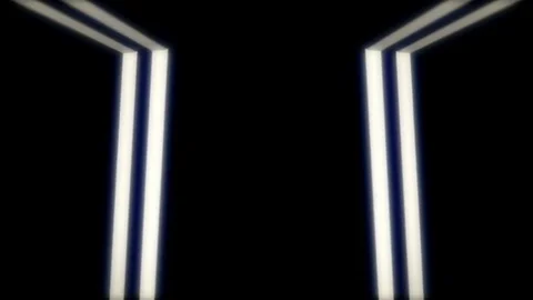 Black and White Angular Lines Stock Footage 81876277