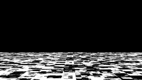 Black and white animated texture noise overlay background.Creative realisti.. Illustrazione stock