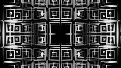 Black and white animation to visualize video shows and holidays Video stock 172503649