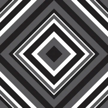 Black and White Argyle Diagonal Stripes seamless pattern background Stock Illustration