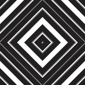 Black and White Argyle Diagonal Stripes seamless pattern background 스톡 일러스트