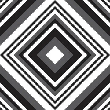 Black and White Argyle Diagonal Stripes seamless pattern background 스톡 일러스트