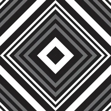 Black and White Argyle Diagonal Stripes seamless pattern background 스톡 일러스트