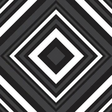 Black and White Argyle Diagonal Stripes seamless pattern background 스톡 일러스트