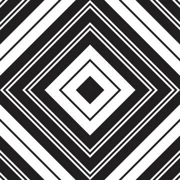 Black and White Argyle Diagonal Stripes seamless pattern background 스톡 일러스트