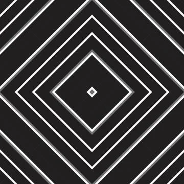 Black and White Argyle Diagonal Stripes seamless pattern background Stock Illustration
