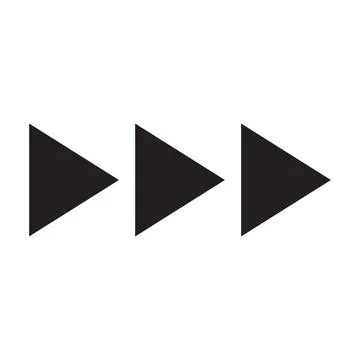 Black and white arrow. Vector Illustration. EPS10 Ilustración de archivo