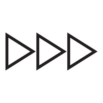 Black and white arrow. Vector Illustration. EPS10 Ilustración de archivo