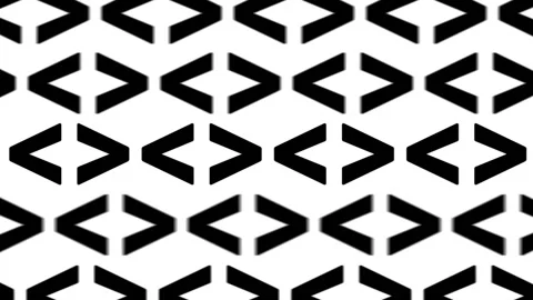 Black and white arrows move left to right Stock-Footage 171376997