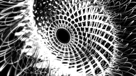 Black and White Background 01 (HD) Stock Footage 1000451