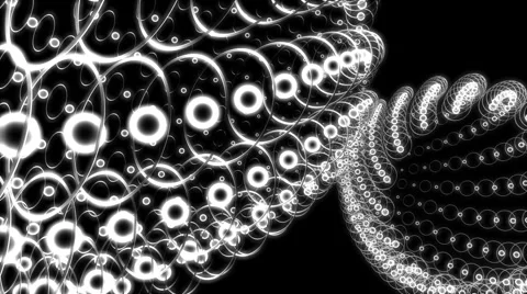 Black and White Background 02 (HD) Stock Footage 1003830