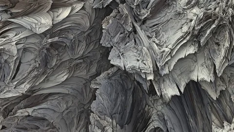 Black and white background with abstract animation Stock Footage 77545167