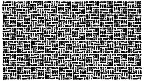 Black and white background with dry brush painted stripes, ink painted Stock Illustration