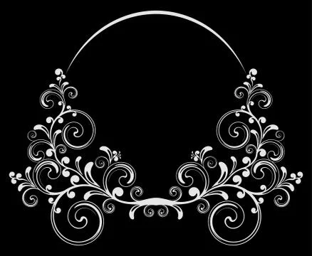 Black-and-white background. 스톡 일러스트
