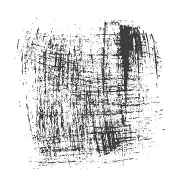 Black and white background, paint strokes Stock Illustration