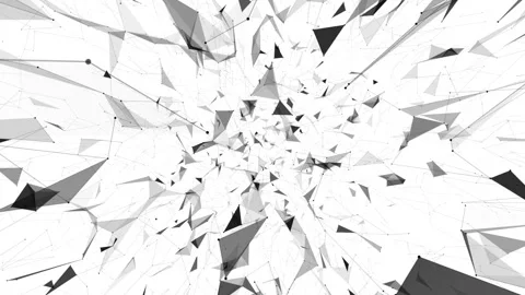 Black and white background.Animated computer background. Stock Footage 102659240