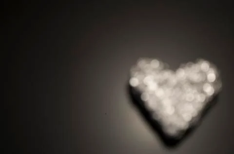 Black and white beautiful background for Valentine's day Stock Photos